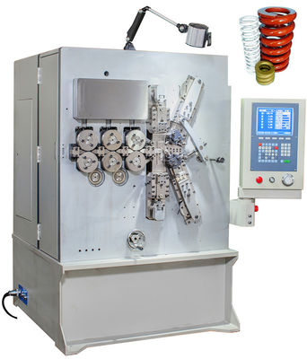 De geautomatiseerde CNC Grote Compressielente die Machine met Zes As Grijs Wit rollen