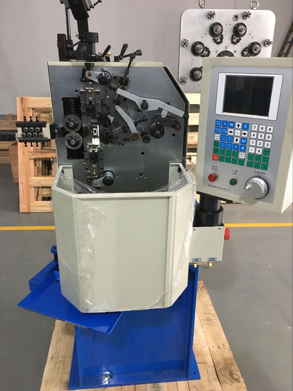 2-3 aixscnc de compressielente die machine met draadcapaciteit 0.070.80mm rollen