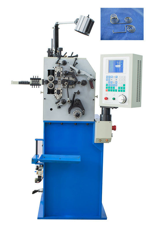 De geautomatiseerde CNC Machine van de Torsielente voor 0.10 - 0.80mm Draaddiameter